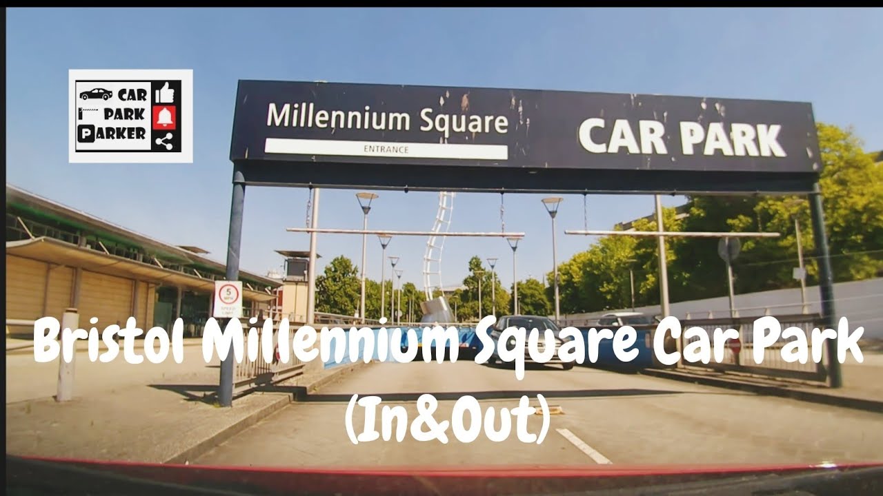 Bristol Millennium Square Car Park (In&Out) 4K