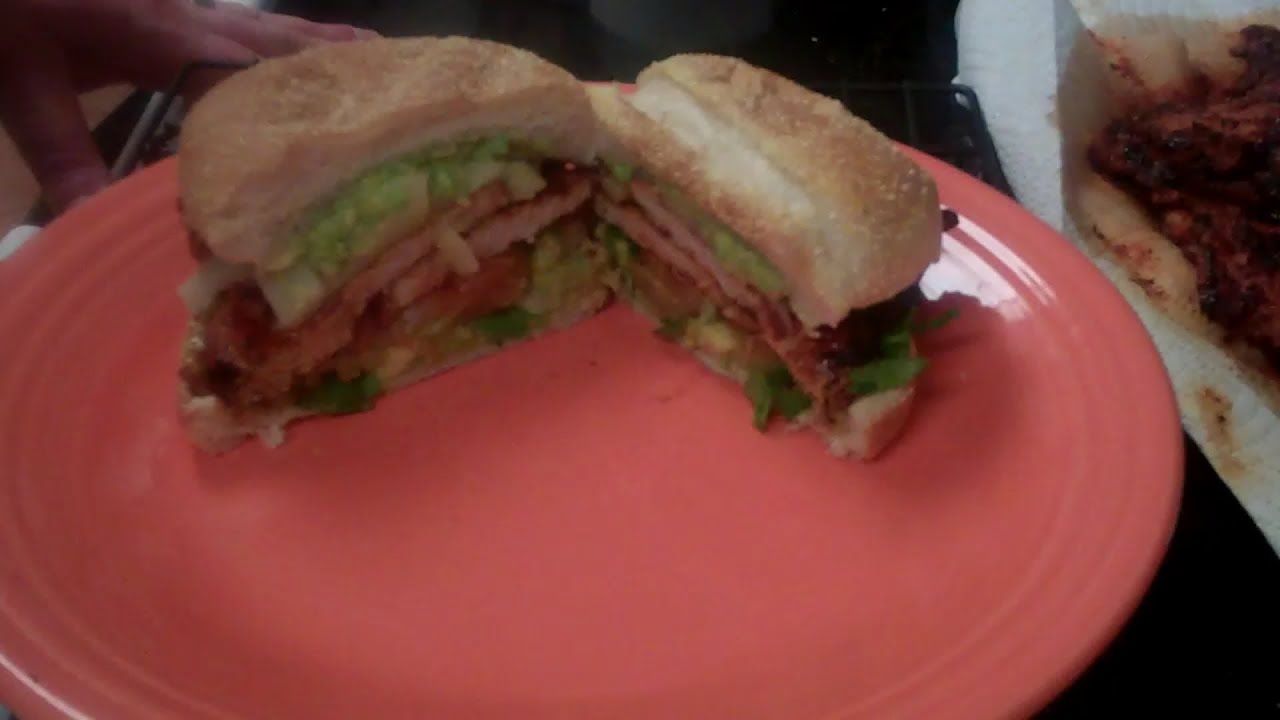 Mexican Cemita Sandwich Recipe - How to make one of the most delicious sandwiches.