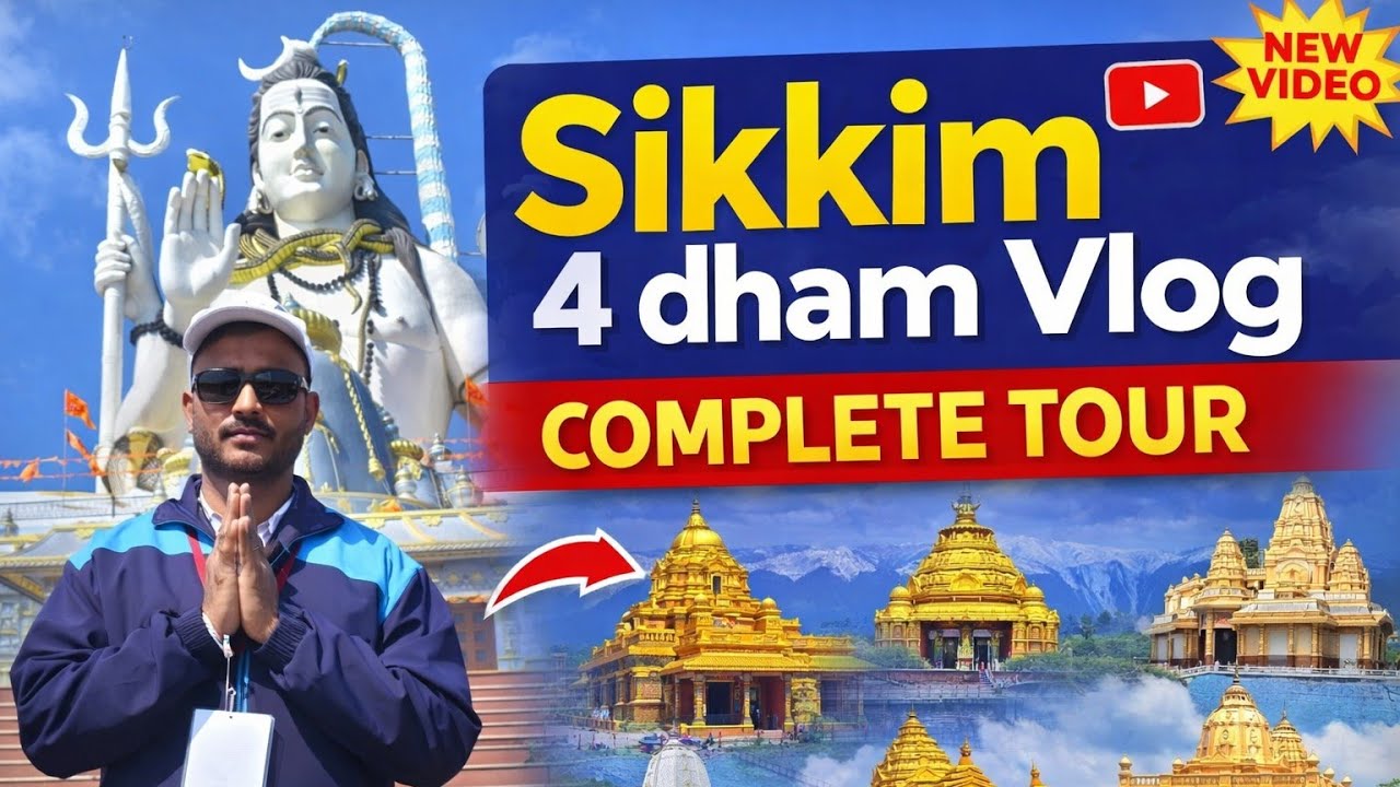 Sikkim 4 Dham Vlog | Itna Sundar Hoga Socha Nahi Tha! 😲.