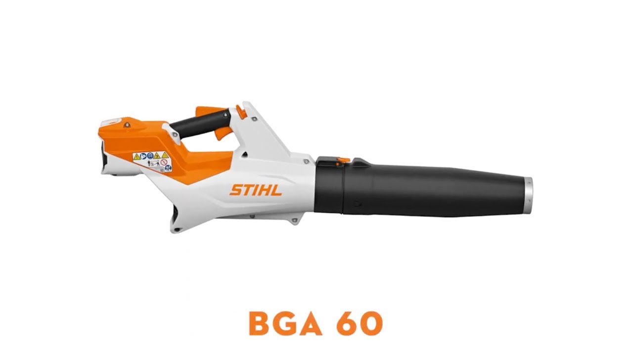 STIHL BGA 60 Cordless Leaf Blower | Battery Powered Blower | STIHL AK Battery System | STIHL GB