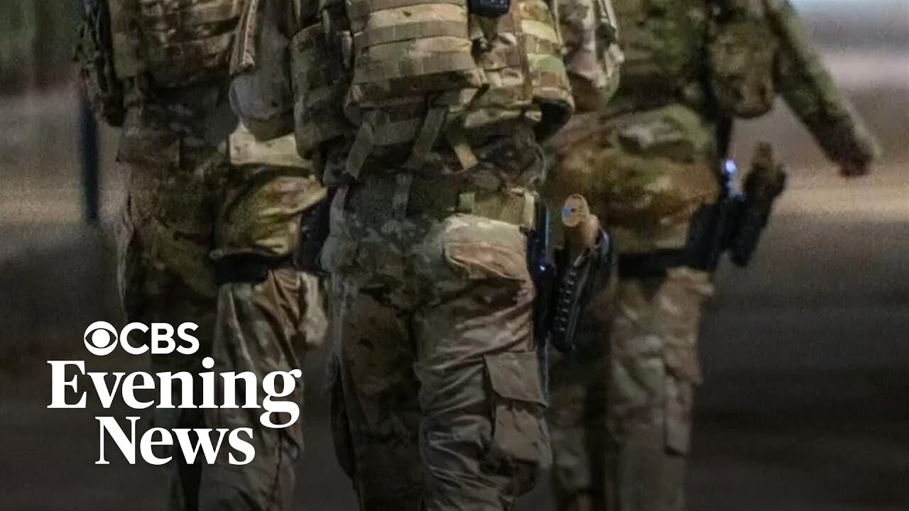 Armed National Guard troops seen in D.C. as Trump weighs where to send them next