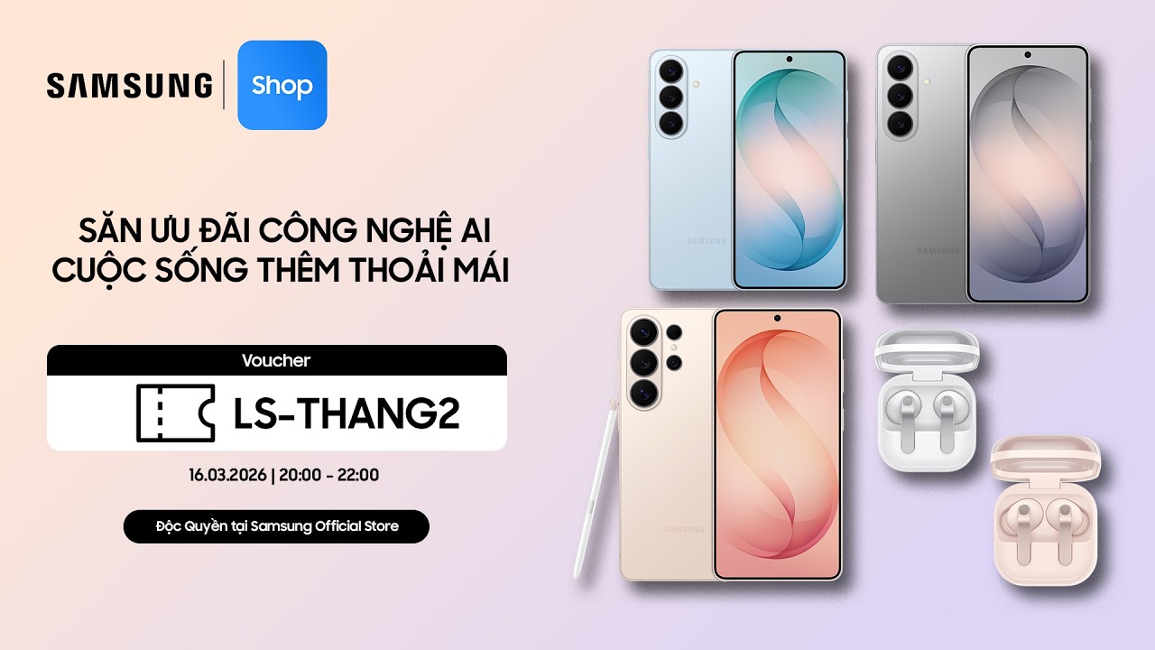 🔥SĂN ƯU ĐÃI CÔNG NGHỆ AI - CUỘC SỐNG THÊM THOẢI MÁI💫