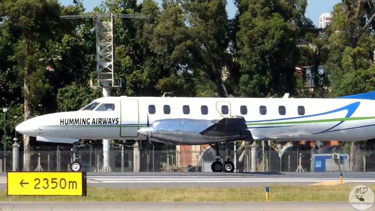 Metroliner de Humming Airways en Aeroparque