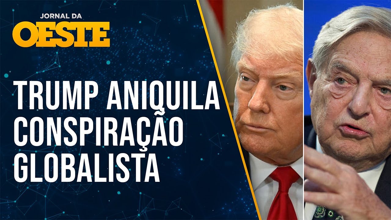 Trump chama George e Alex Soros de 'radicais e lunáticos': 'Estamos de olho em vocês'