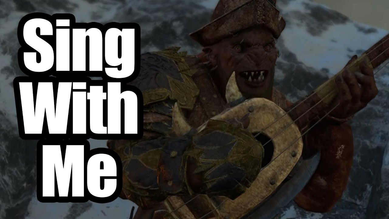 Shadow of War - Recruit all of them the singers of mordor
