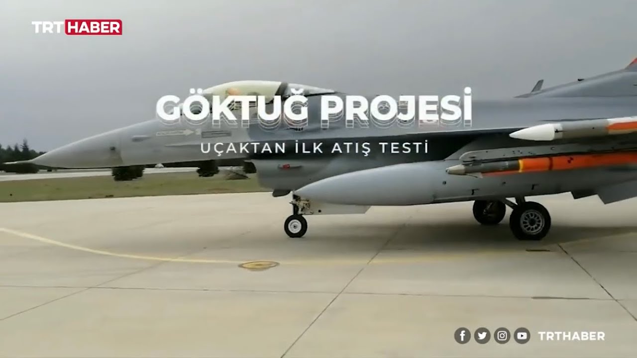 Hava-hava füzesi Bozdoğan'dan hedefe tam isabet
