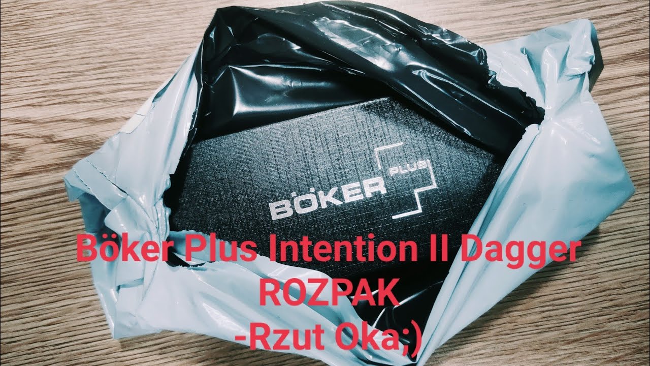 B&ouml;ker Plus Intention II Dagger ROZPAK -Rzut Oka;)