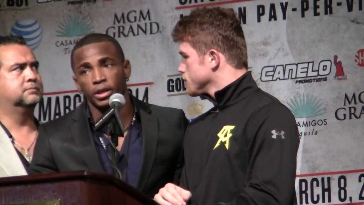 Saul Canelo Alvarez CONFRONTED by Erislandy Lara