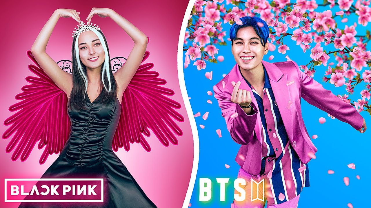 Fan BTS Kontra Fan BLACKPINK! Wojny Prankowe!