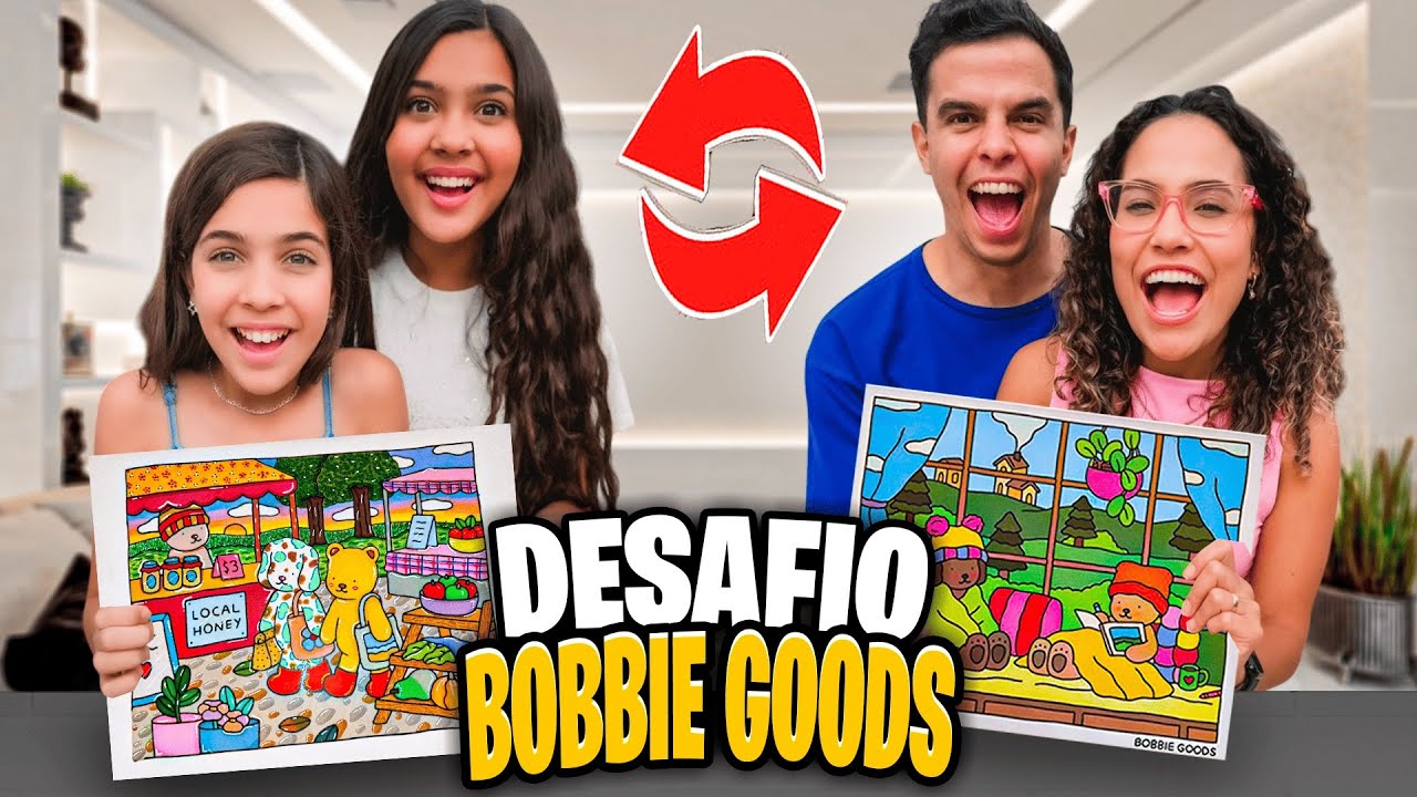 DESAFIO BOBBIE GOODS COM RAFA E LUIZ *PRA QUEM É SUA TORCIDA ?