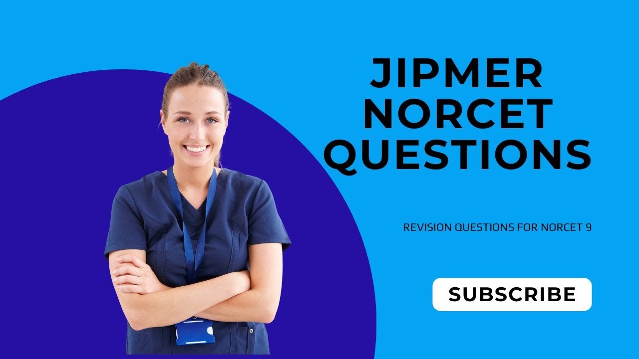 IMPORTANT QUESTIONS FOR NORCET 9