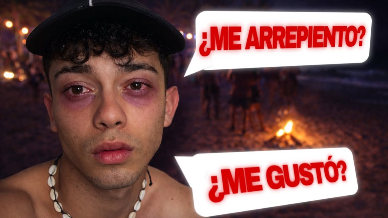 Asi fue mi primera joda en la playa 