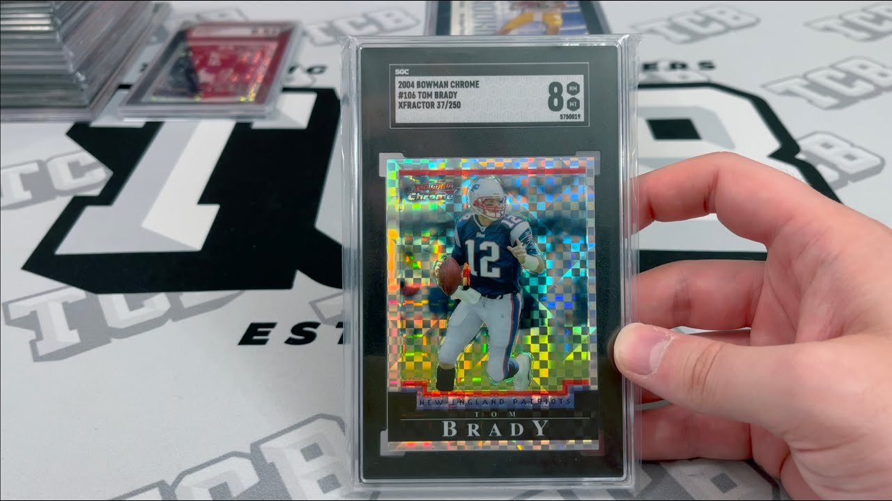 I Bought A Sports Card Collection With 17 Tom Brady Cards! 11 Of Them Were Game Used Jersey Cards!