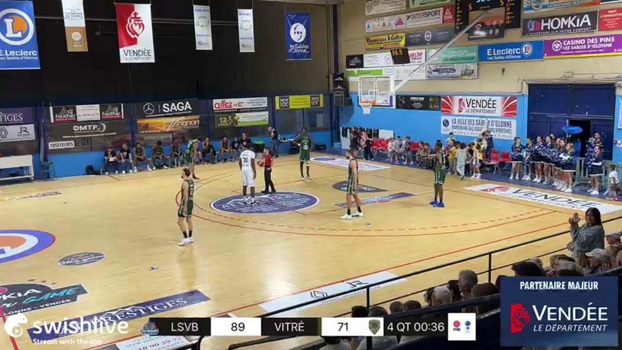 Championnat de france NM1 : 
LSVB VS VITRÉ