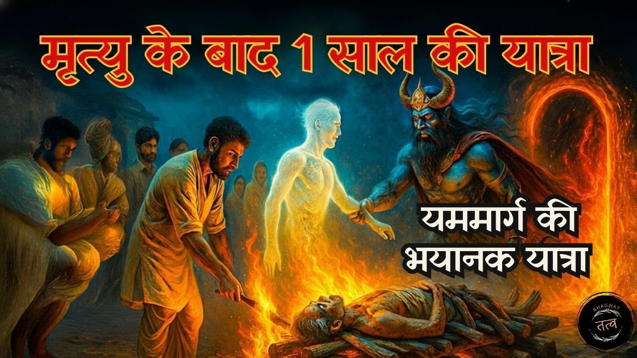 मृत्यु के बाद आत्मा का सफर | कर्मों का अटल विधान | यममार्ग की भयावह कथा