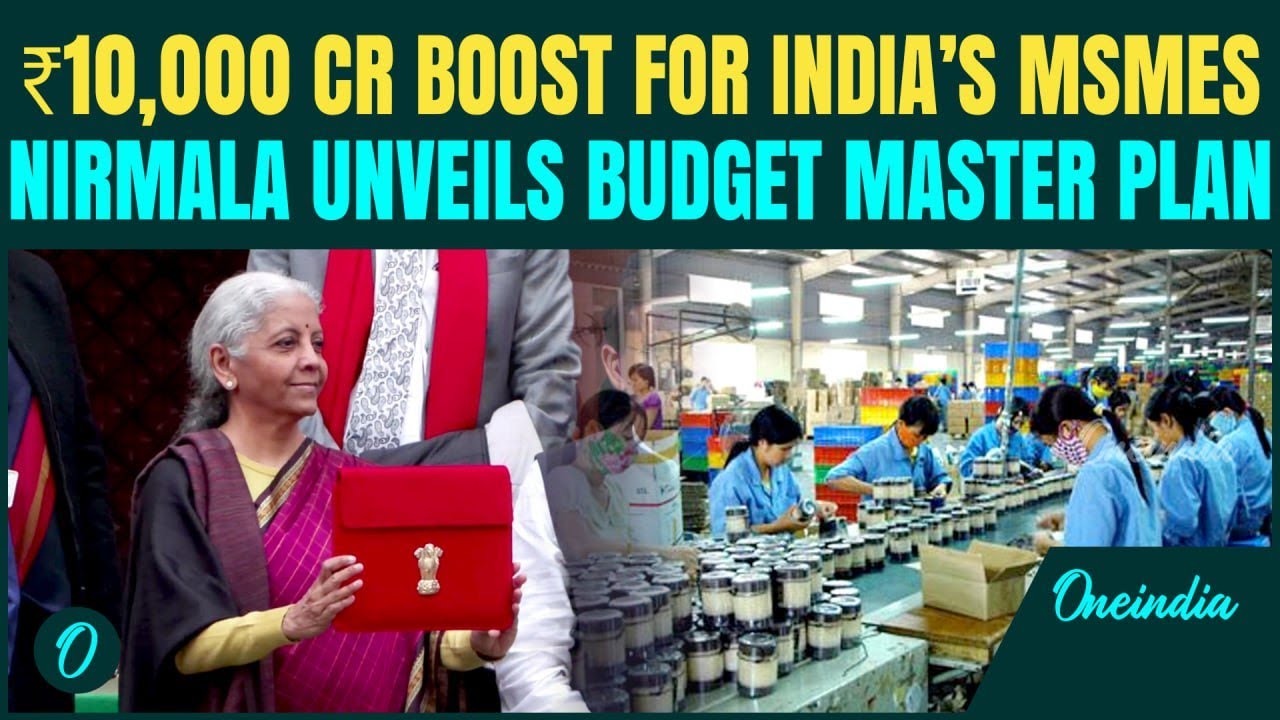 Budget 2026: Big PUSH for MSMEs With ₹10,000 Cr Boost; Govt to REVIVE 200 Legacy Industry Clusters