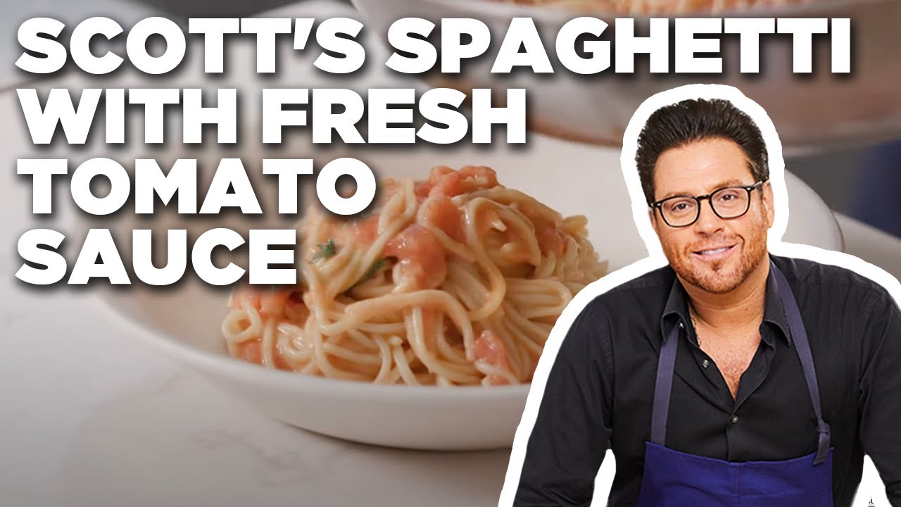 Scott Conant's From-Scratch Spaghetti with Fresh Tomato Sauce | Food Network