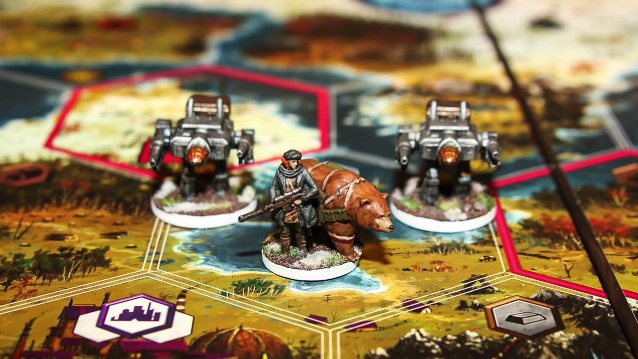 Scythe Boardgame Painted