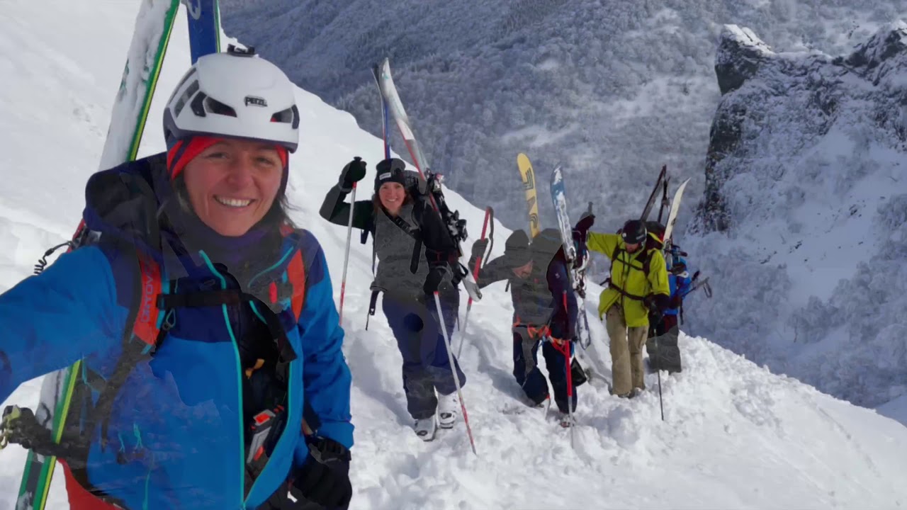 Ski de Rando Club freeride du Mont dore Vallée de CHAUDEFOUR