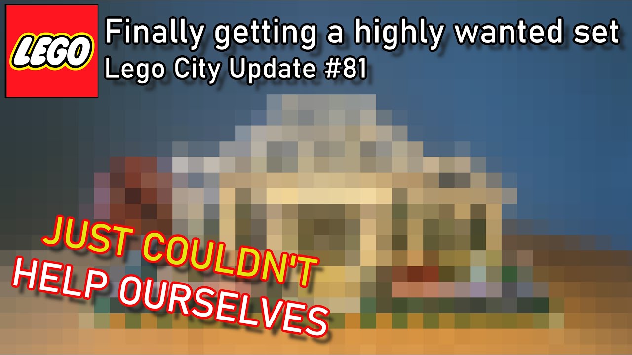 Going to LegoLand and getting a highly wanted set - Lego City Update #81