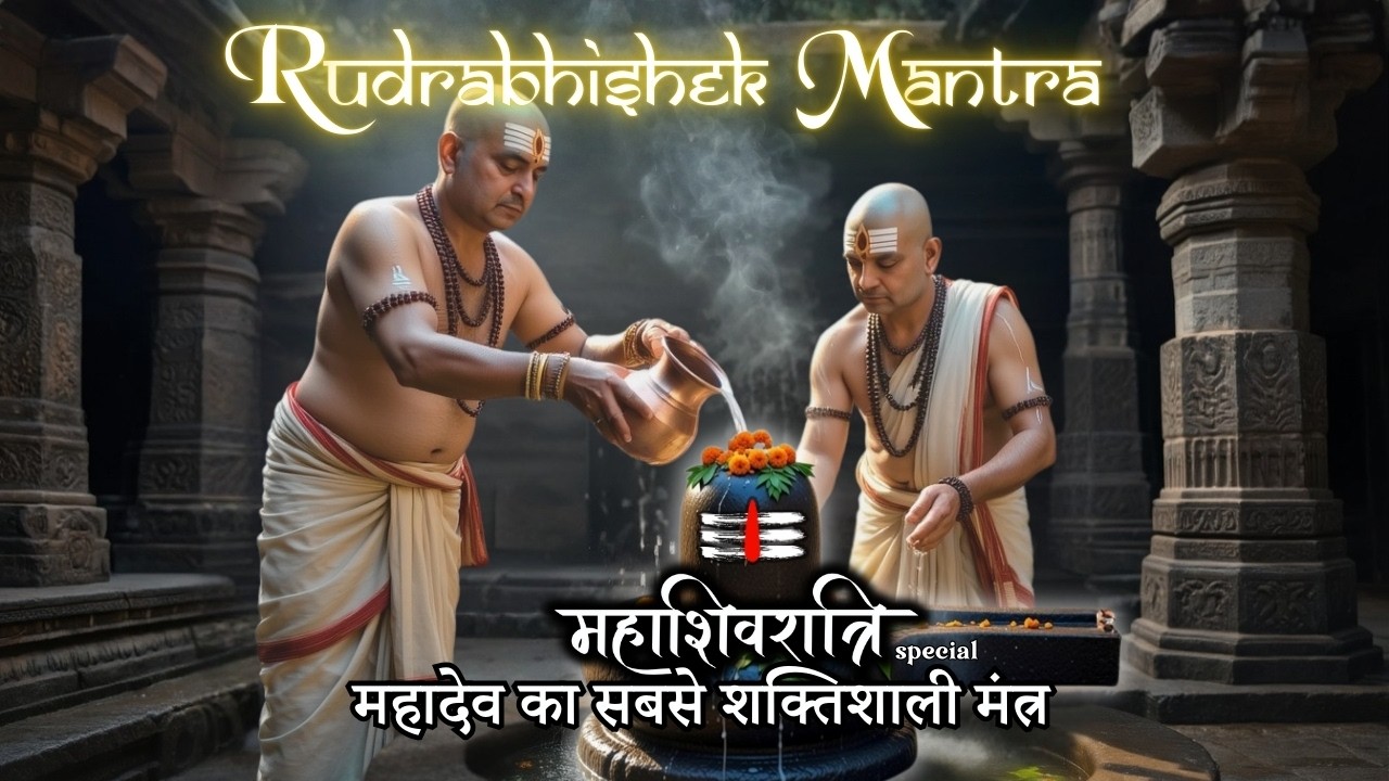 Rudrabhishek Mantra | महादेव का सबसे शक्तिशाली मंत्र | Powerful Maha Shivratri Shiva Chant 2026 🔱🚩