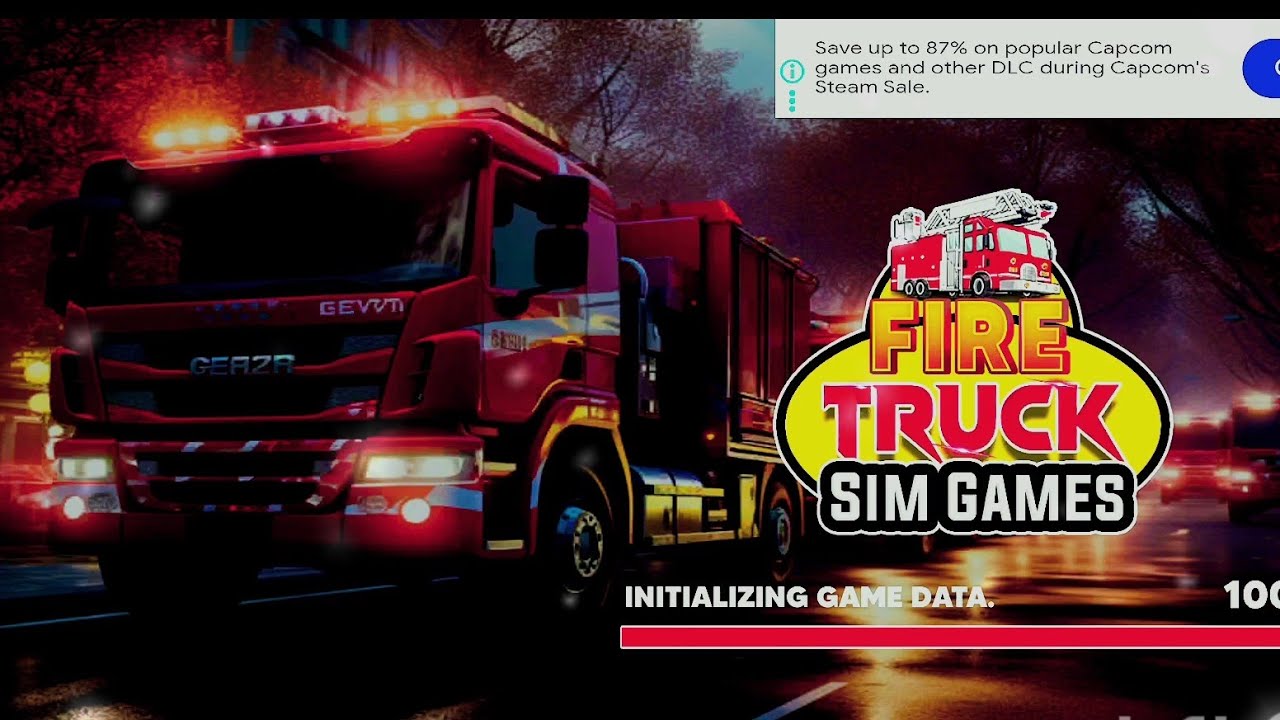 FireFighter Rescue Simulator 3D - 911 Emergency Fire Truck Rescue Simulator Game Play