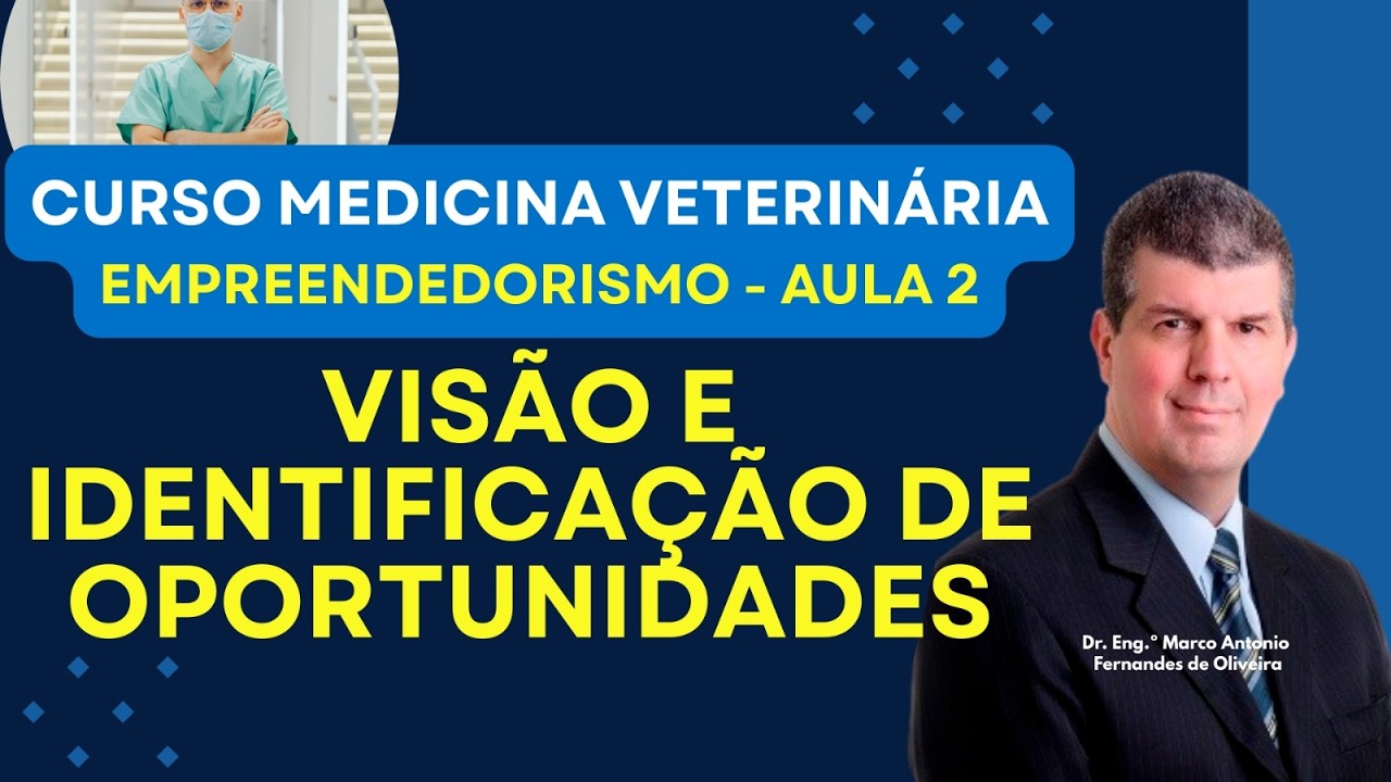 Empreendedorismo p/ Med Veterinária #2 - Visão e identificação de oportunidades