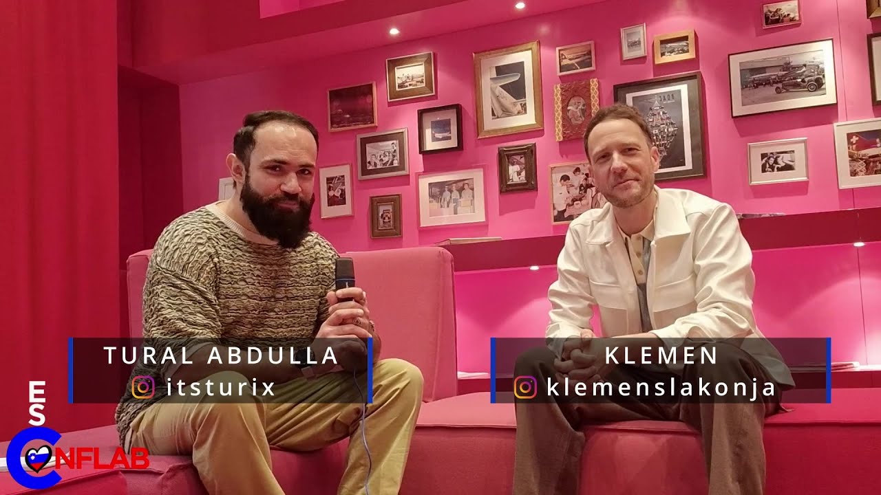 Klemen - How Much Time Do We Have Left | Slovenia | Interview | Eurovision 2025 | ESConflab