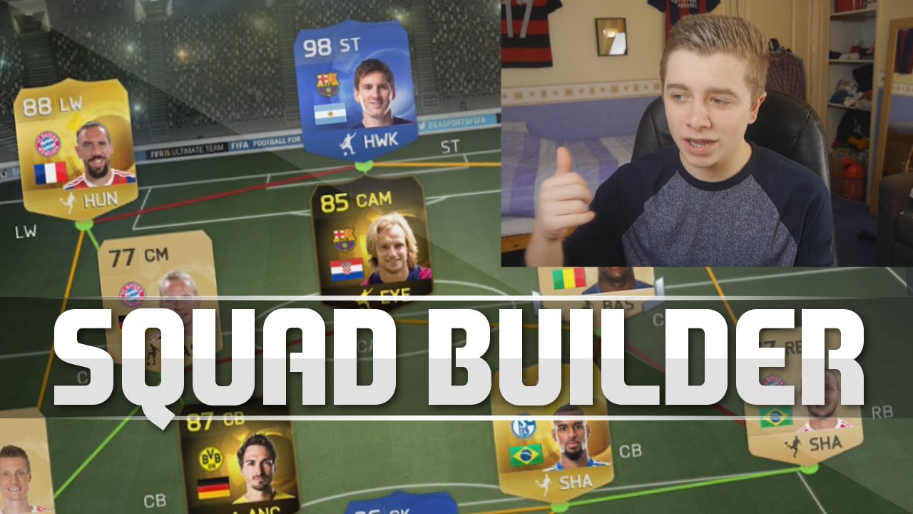 FIFA 15 - TOTY DRAFT SQUAD BUILDER