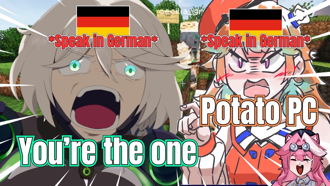 Cecilia and Kiara Started Mocking Each Other About They're Potato PC【Hololive】