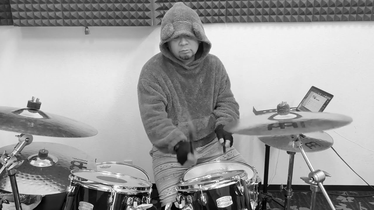 たたいてみたよ🐻 ❄️🥁♪（恋におちて Fall in Love ）20250105