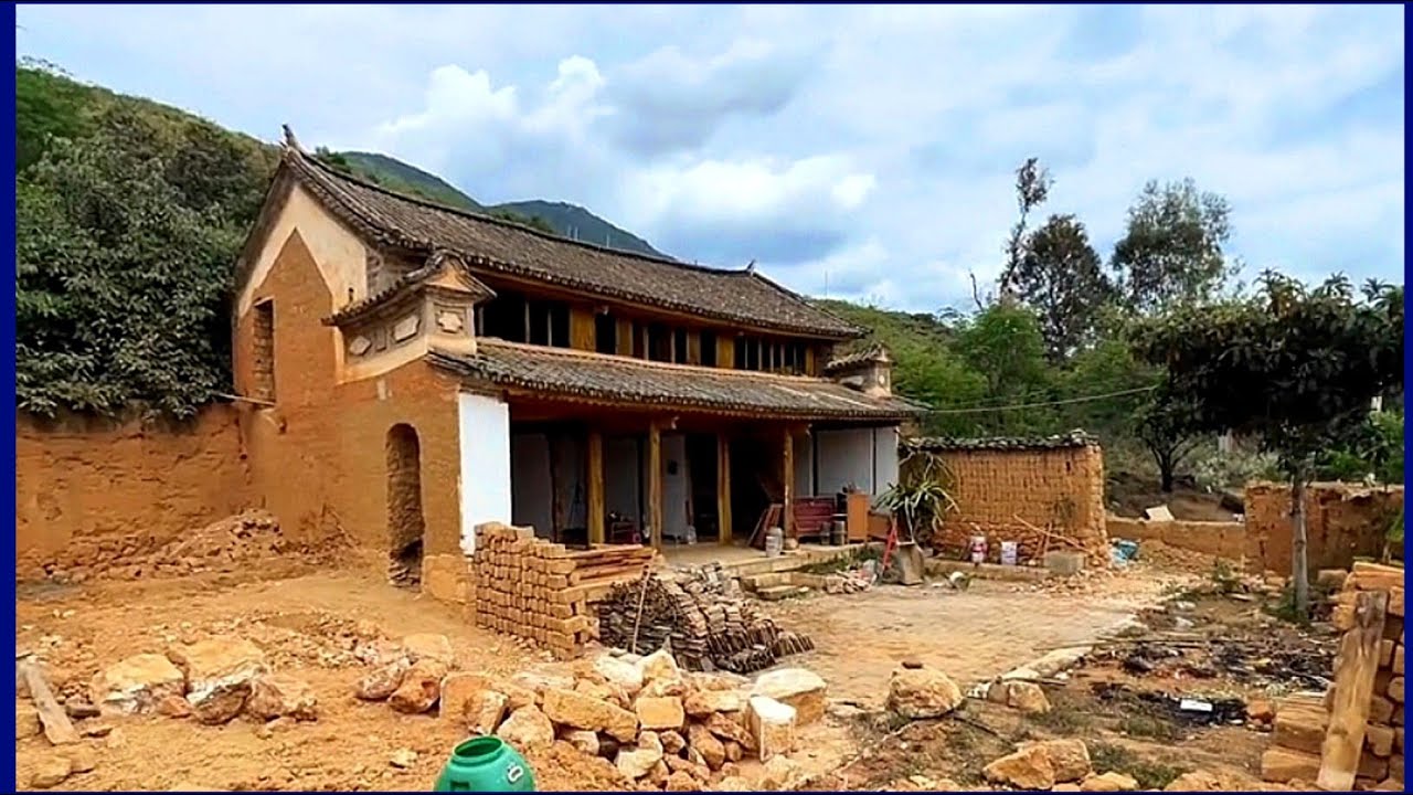 bought the old house on the hill and renovated it, from top to bottom