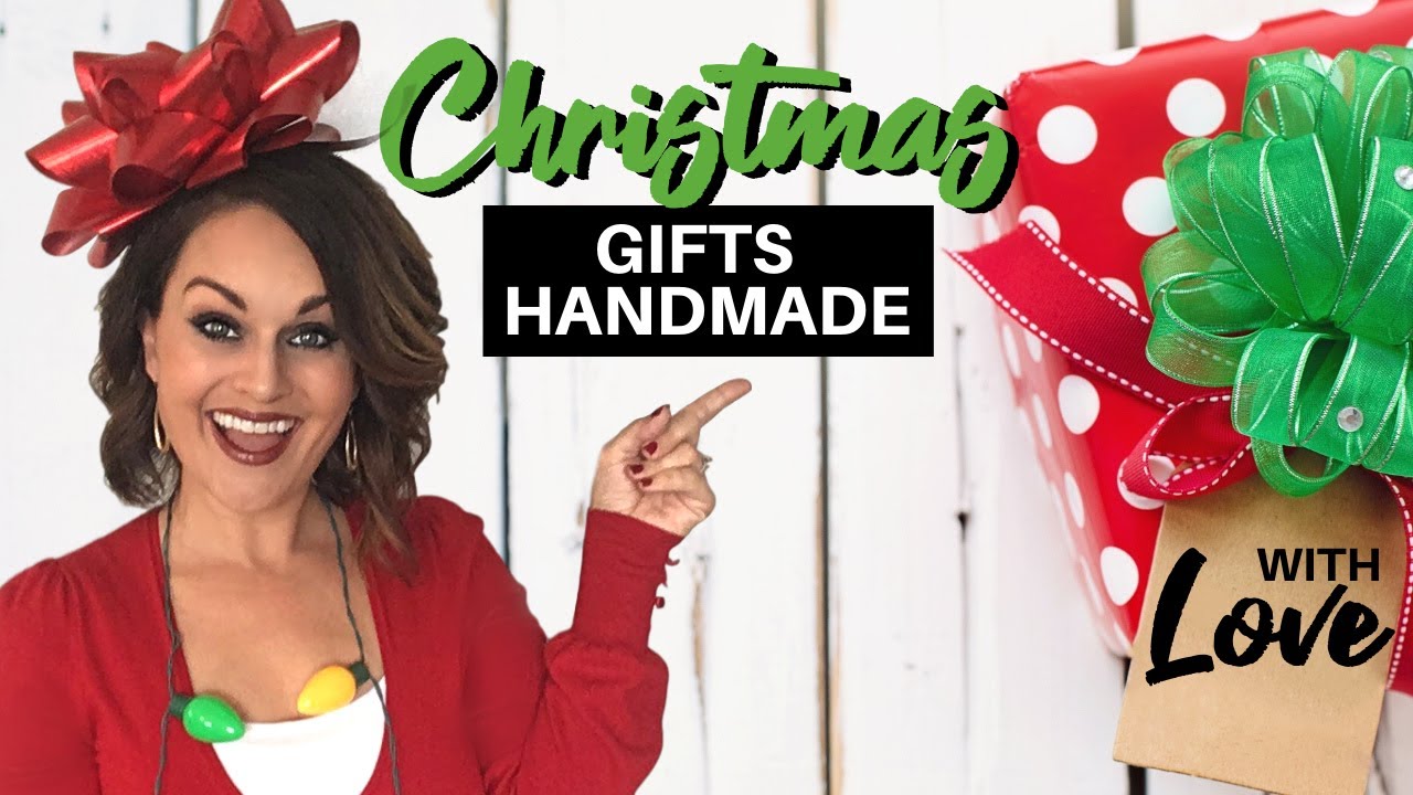 🎄10 DIY Christmas Handmade Gifts People ACTUALLY Want!