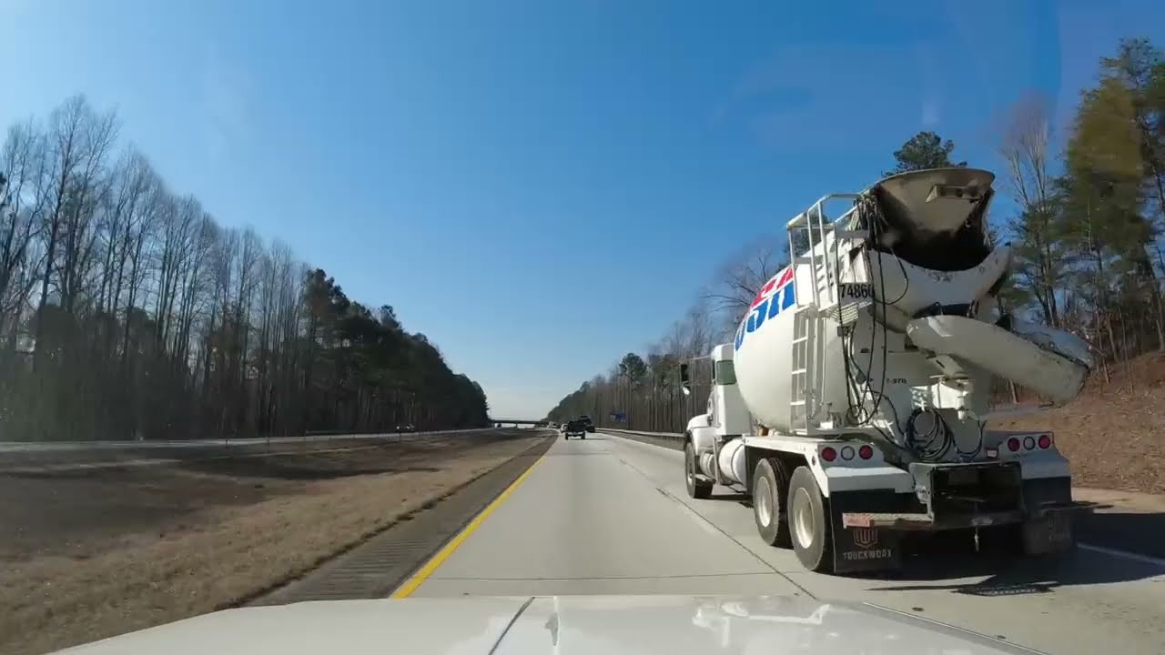 Gainesville Ga I-985 from US Hwy 129 to I-85 Friday February 11th 2022      #I-985