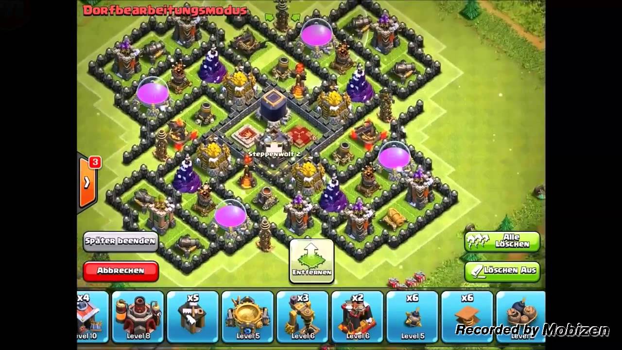Clash Of Clans - Epic TH10 Farming Base (4Mortars)