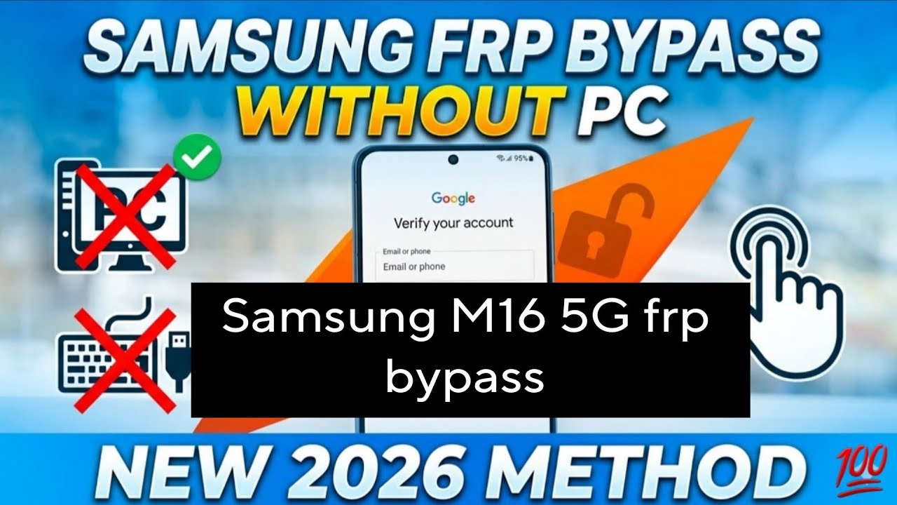 All Samsung Android 14, 15, 16 FRP Bypass Without PC | No Talkback | No ADB | New 2026 Method