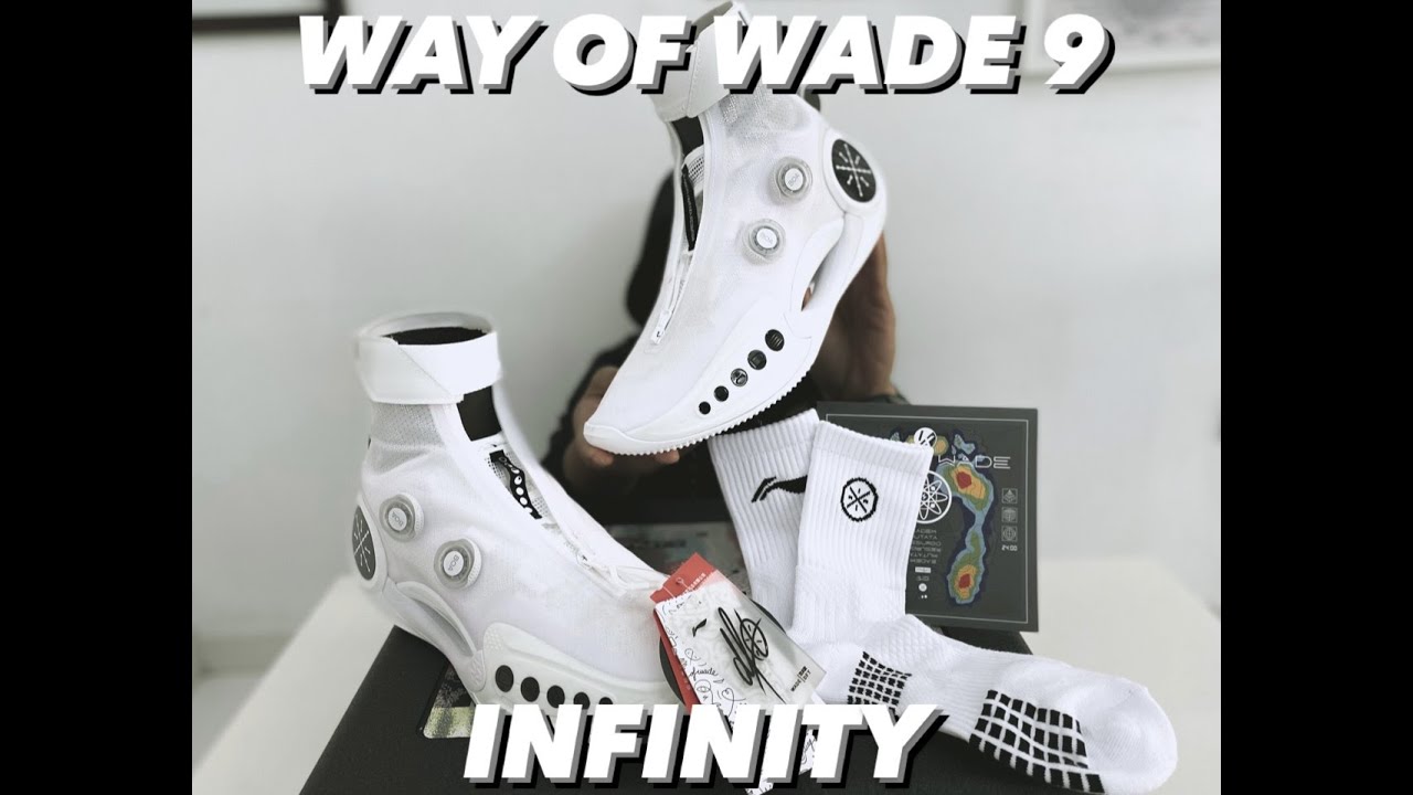 WAY OF WADE 9 INFINITY: Balance/White - Unboxing