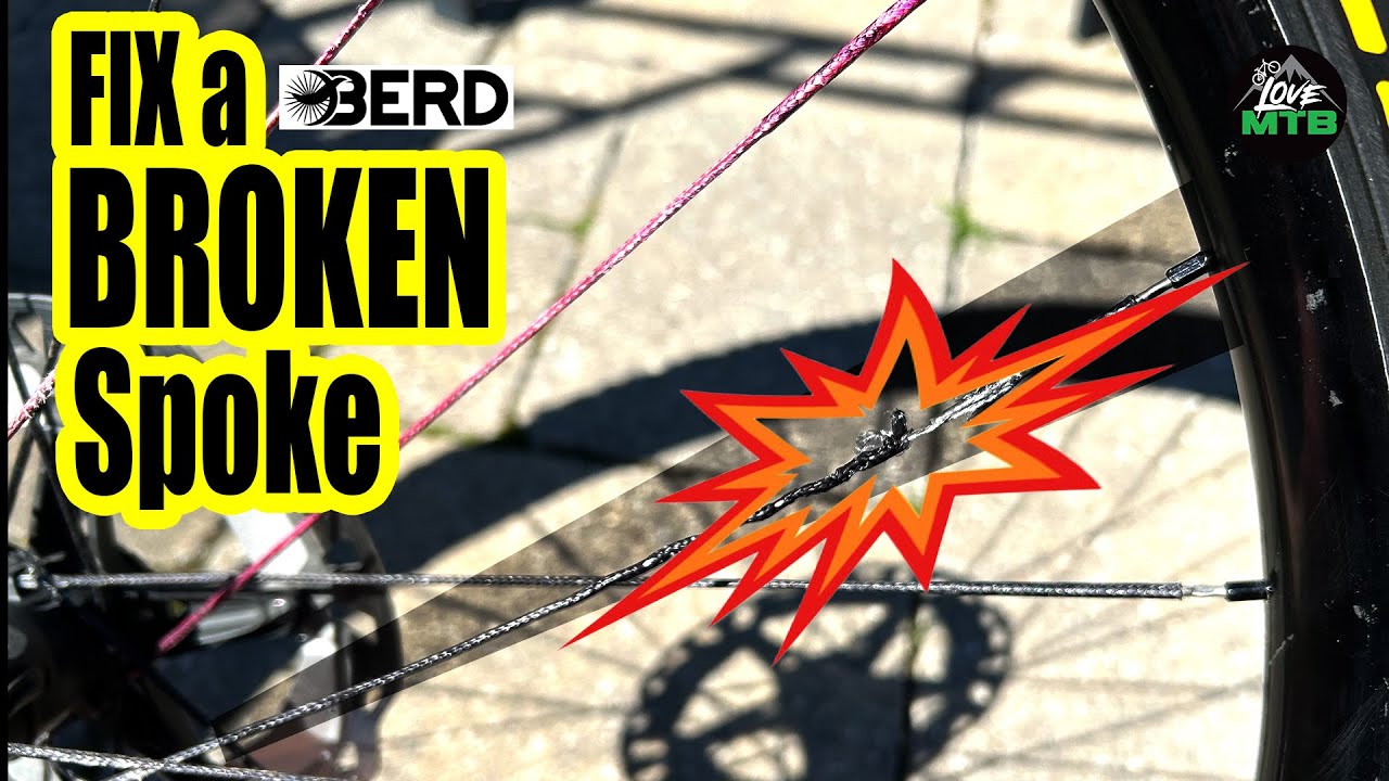 How to Replace a Broken BERD Spoke in 5 MINS ⌚ | Polymer/Dyneema Spoke Fix (MTB & Gravel)