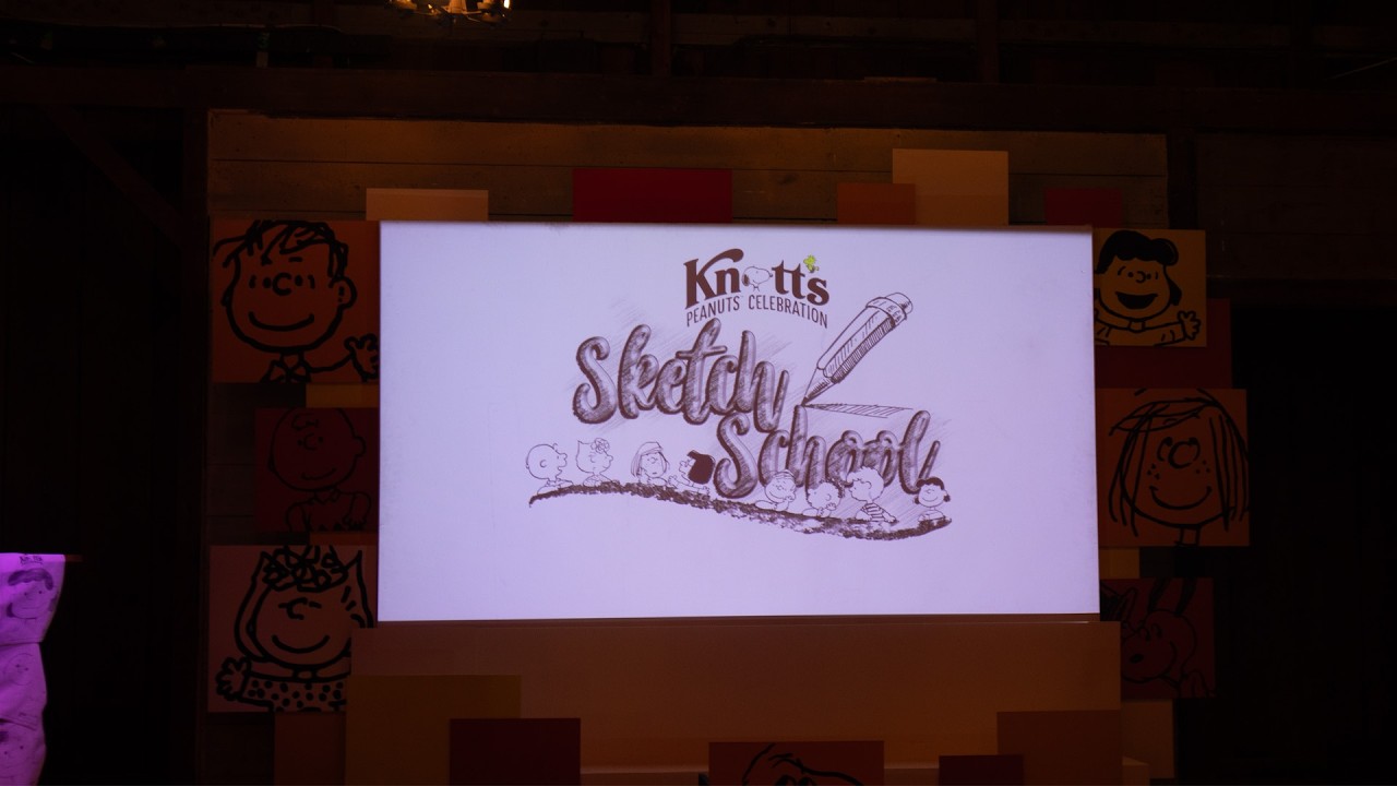 Learning Sketch School In Knott's Berry Farm