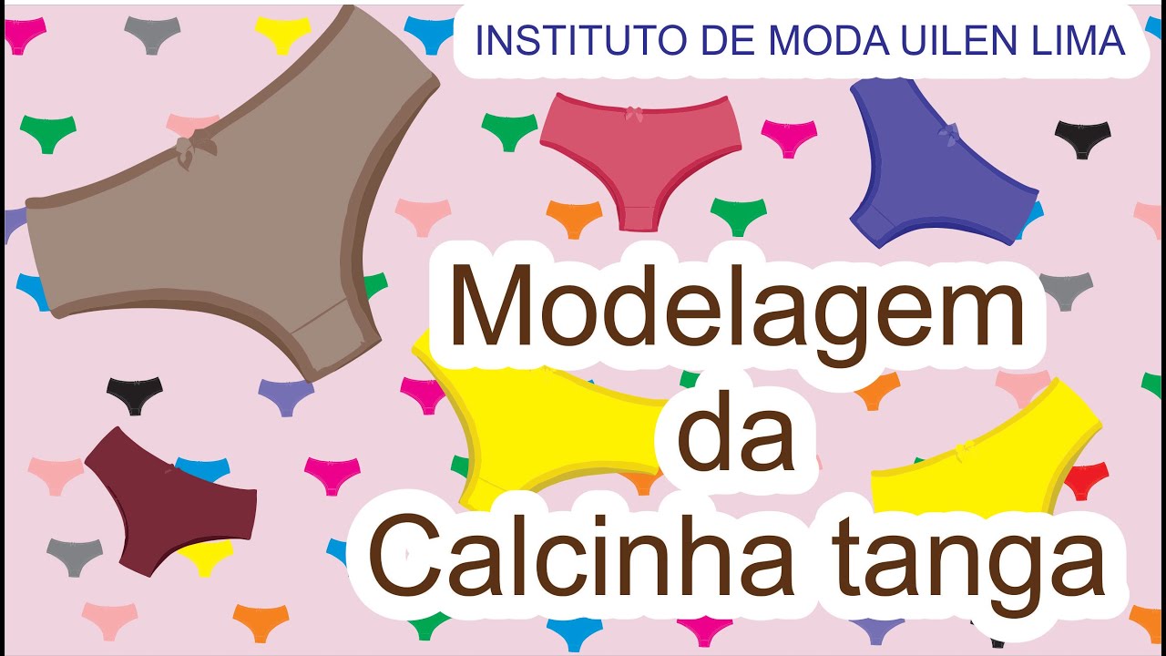 Modelagem da Calcinha tipo tanga