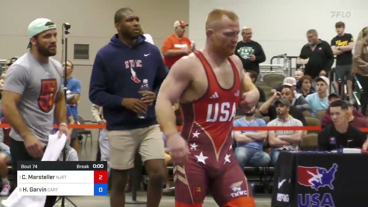 2024 Men’s Freestyle Senior World Team Trials: Chance Marsteller vs Hunter Garvin: 79 KG quarters