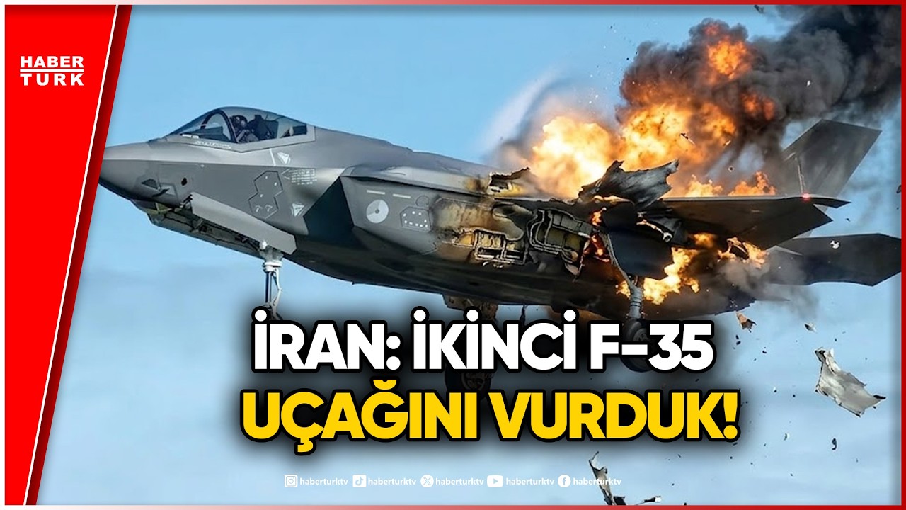 İran'dan ABD'ye F-35 Şoku: İkinci Savaş U&ccedil;ağı D&uuml;ş&uuml;r&uuml;ld&uuml;!