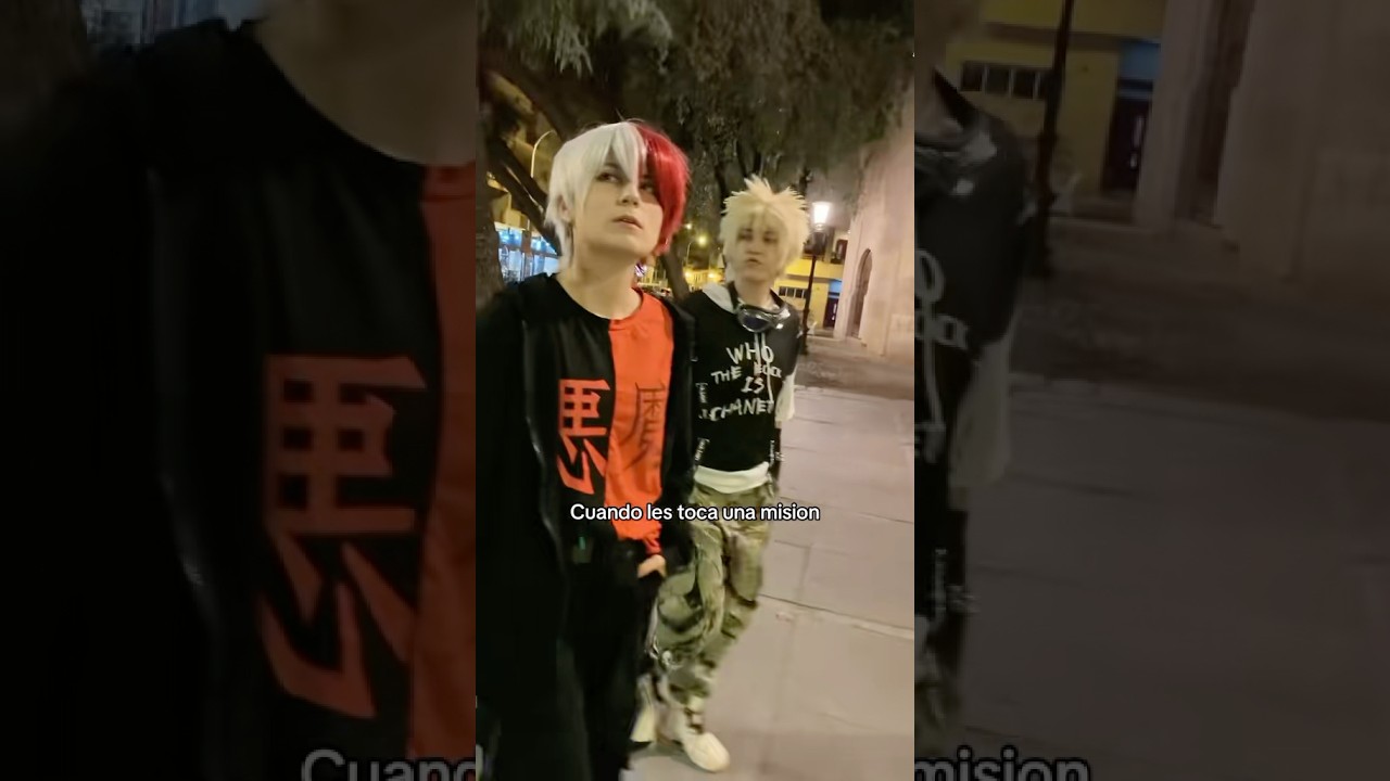 Shoto y Bakugo tienen el mismo objetivo #cosplay #bnhacosplay #myheroacademia #todoroki #bakugou