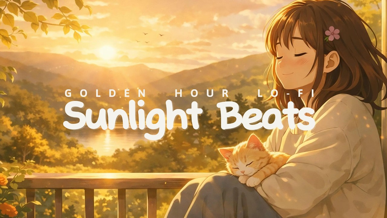 Golden Balcony Lo-Fi ☀️ | 2 Hours of Warm Morning Atmosphere | The Soft Bloom Session 01