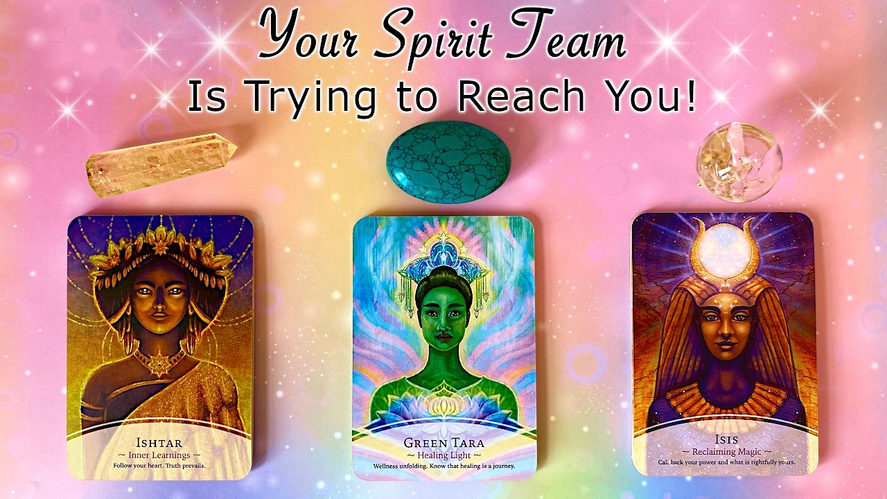 Your SPIRIT TEAM Has ⭐️IMPORTANT INFORMATION⭐️ for YOU! ⚡️⚡️ Timeless Pick a Card Reading