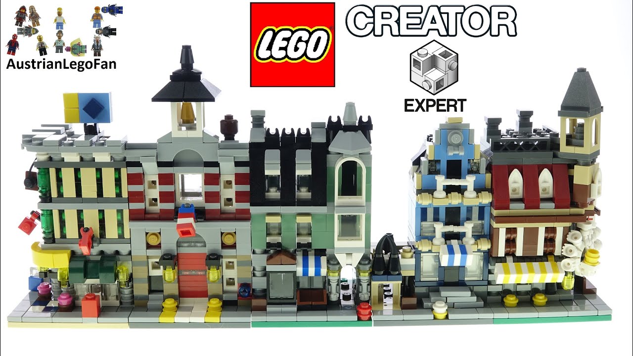 LEGO Creator 10230 Mini Modulars - Lego Speed Build Review