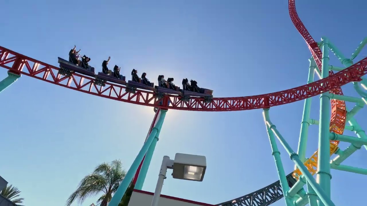 Xcelerator Off Ride - Knott's Berry Farm - NO COPYRIGHT