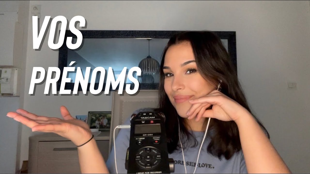 ASMR : JE CHUCHOTE VOS PRÉNOMS AVEC VOS TRIGGERS PRÉFÉRÉS