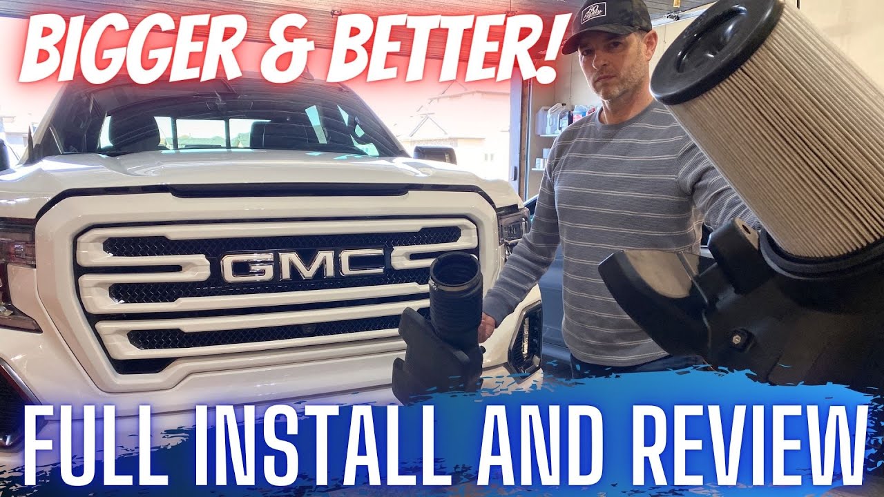 S&B Cold Air Intake Install & Review | 6.2L GMC Sierra AT4 – No Check Engine Light!