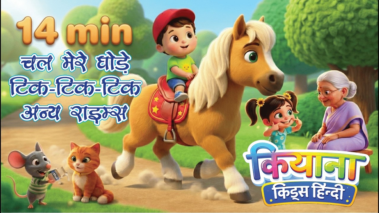 Kids Hindi Songs | Action Rhymes Compilation | Kids Dance | Kiyaana Kids Hindi